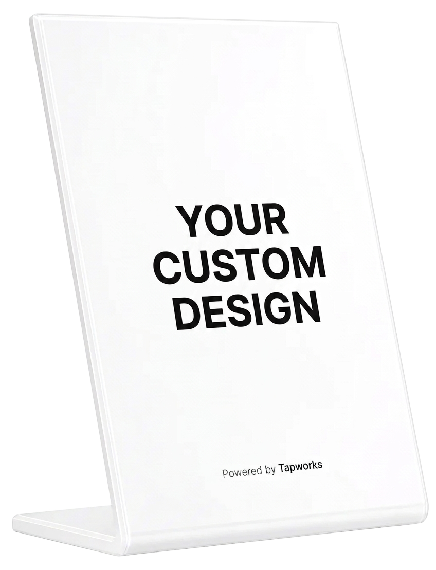 Custom Tapworks NFC stand